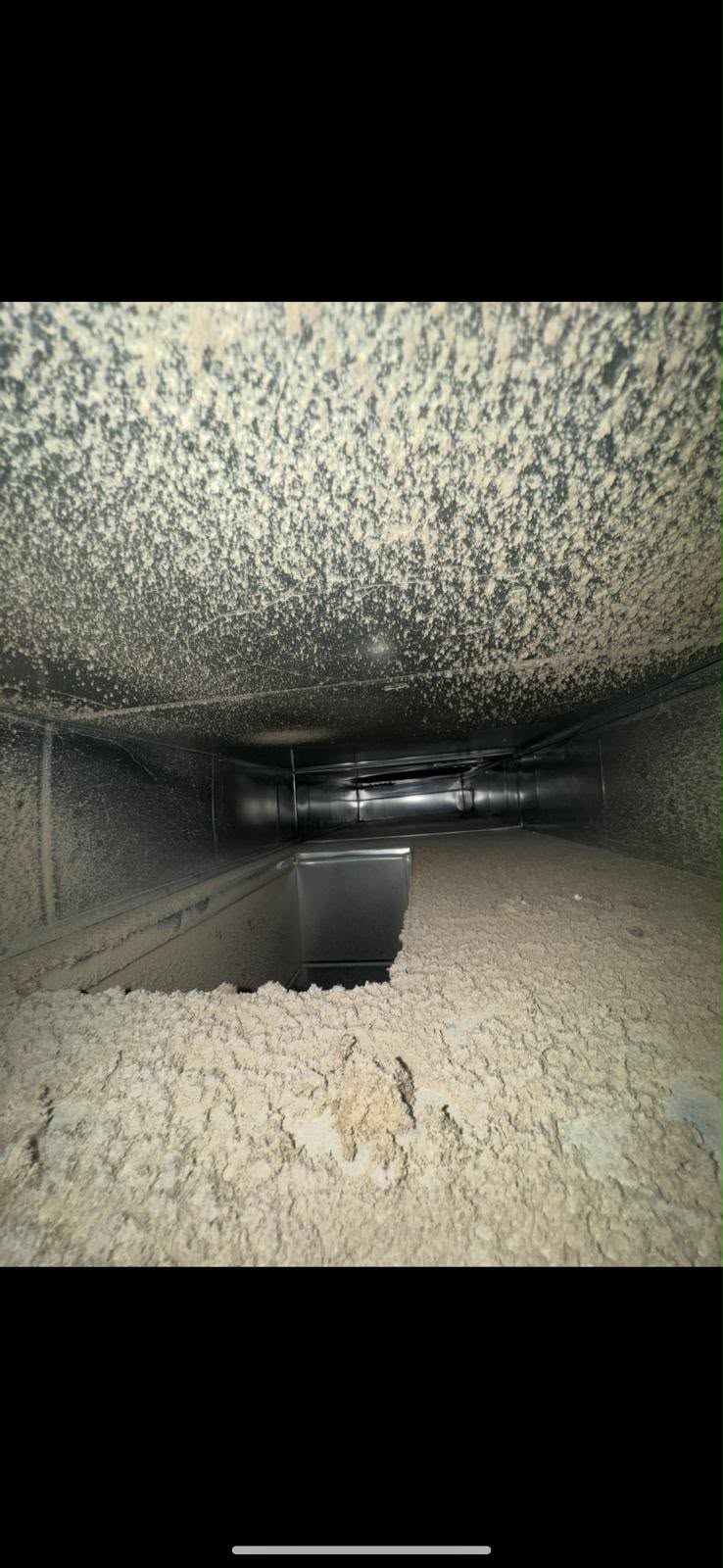 Leaves ducts visibly cleaner before cleaning result